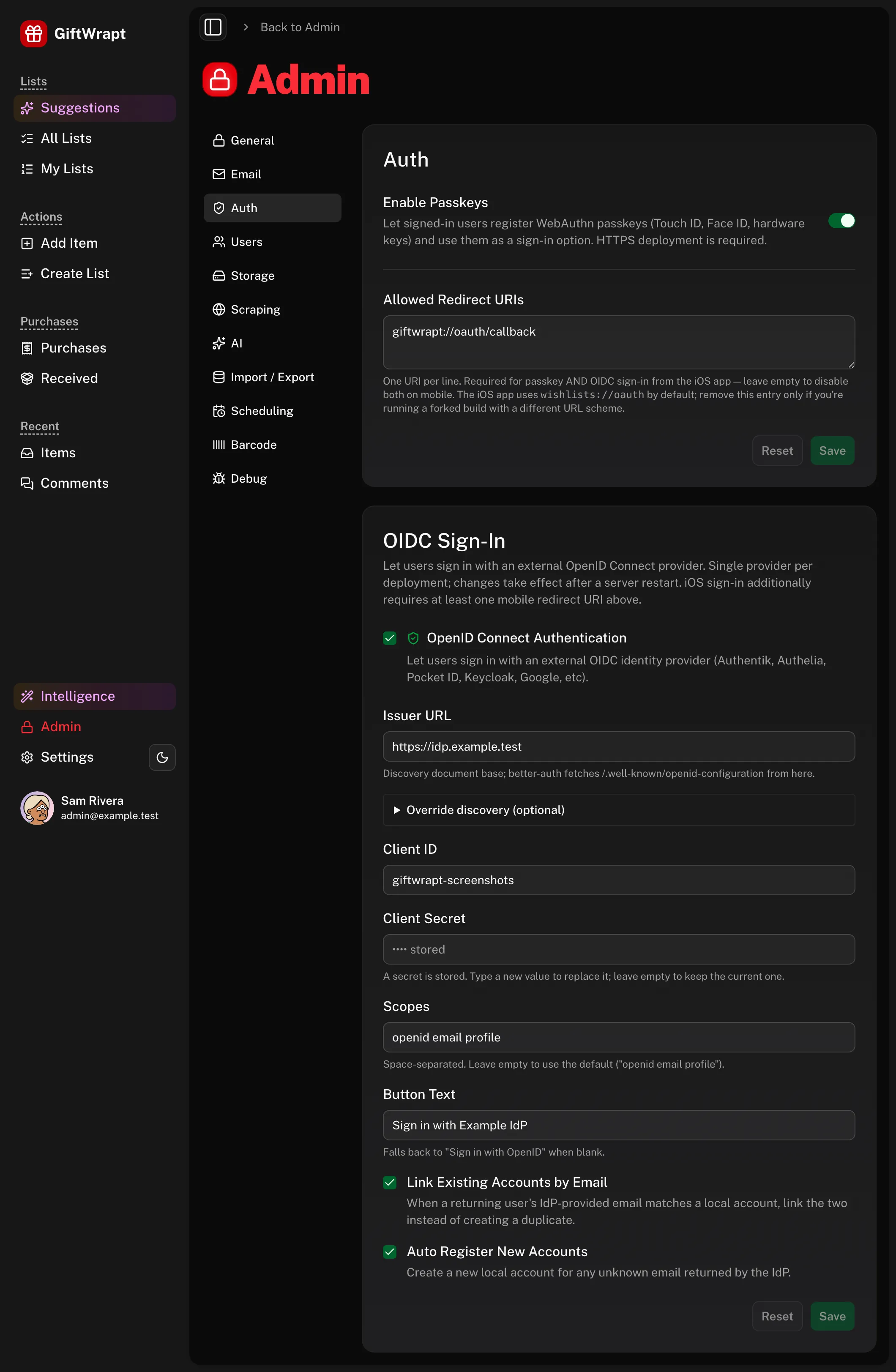 admin-auth dark