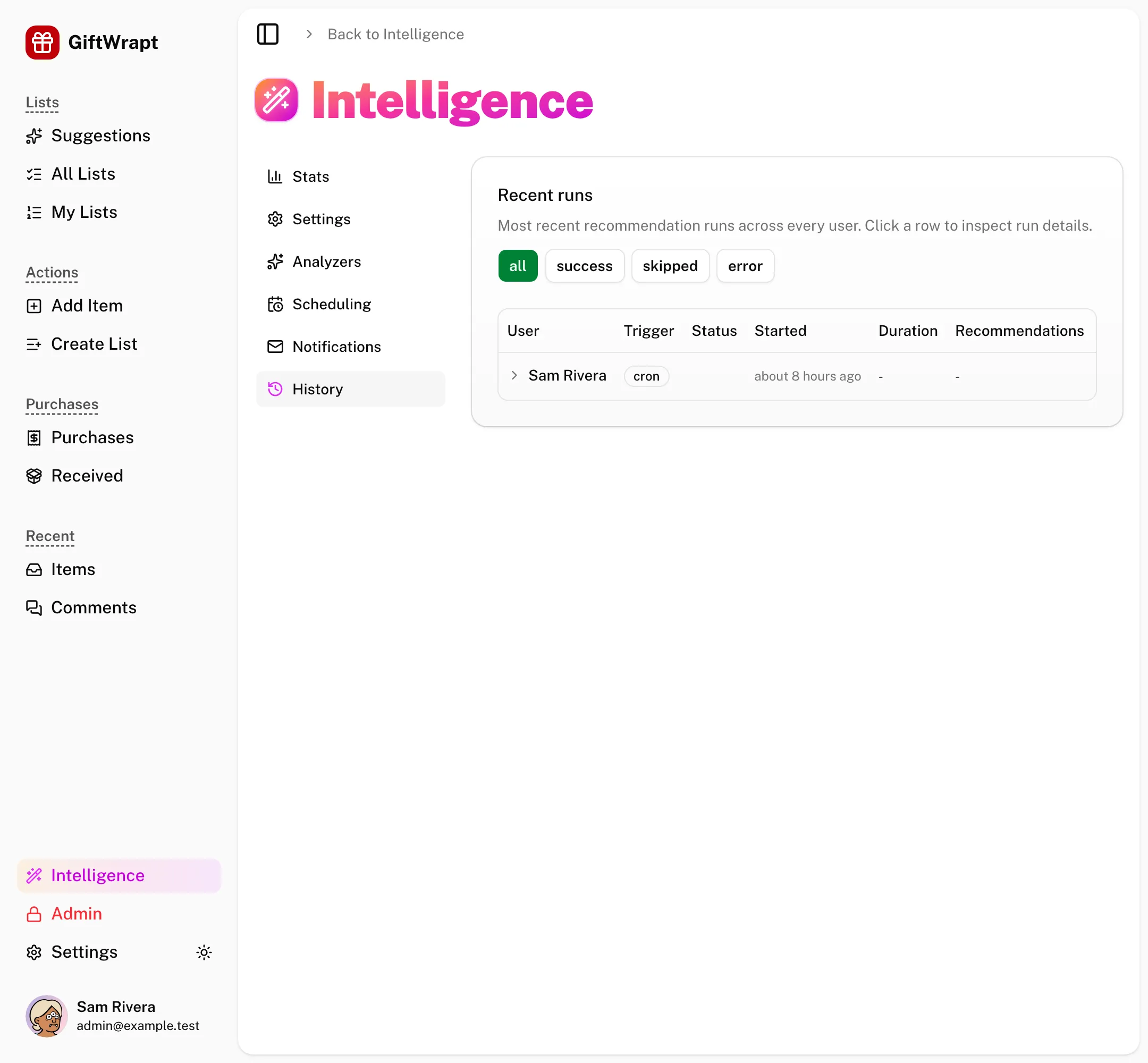 admin-intelligence-history light