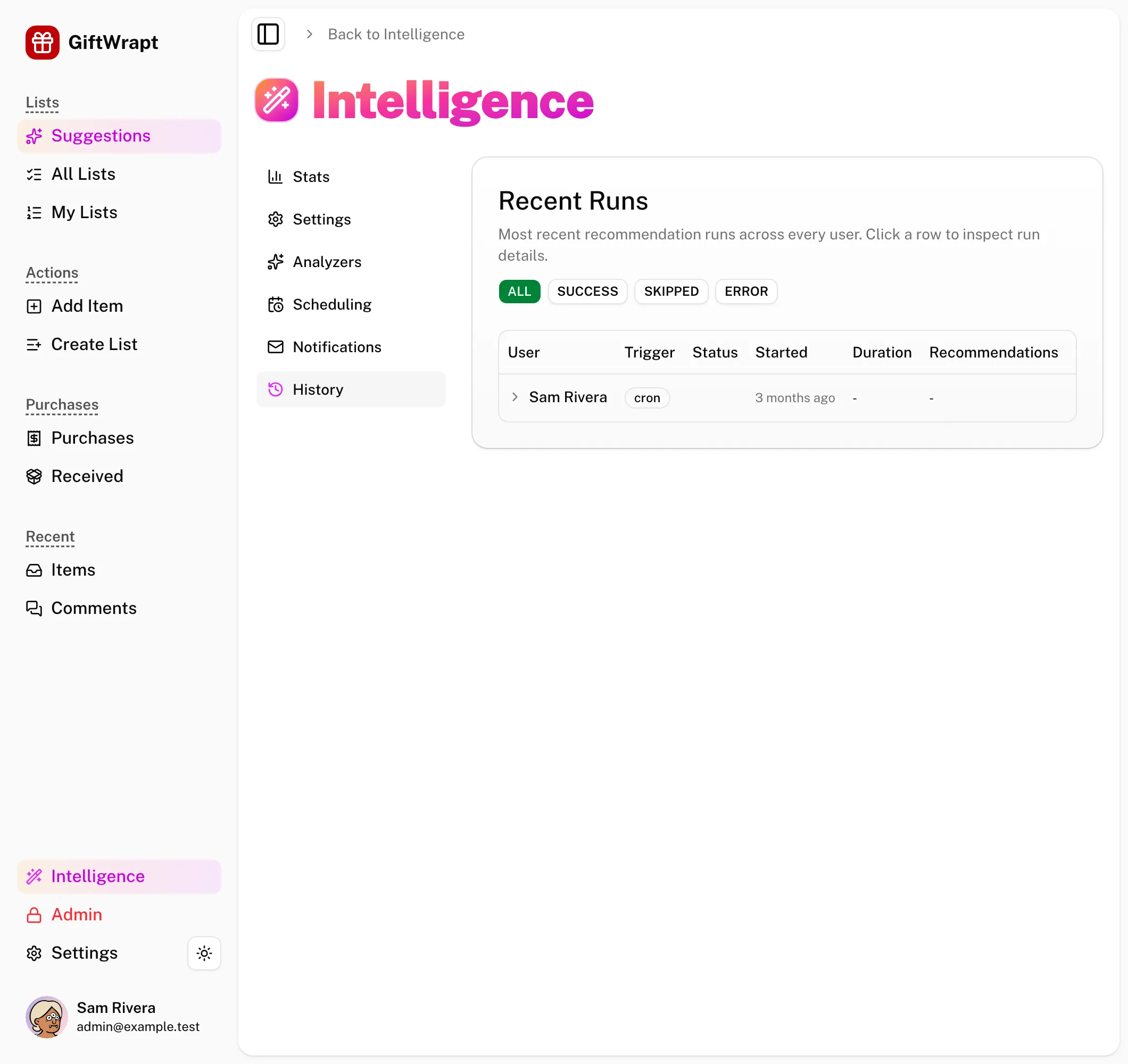 admin-intelligence-history light