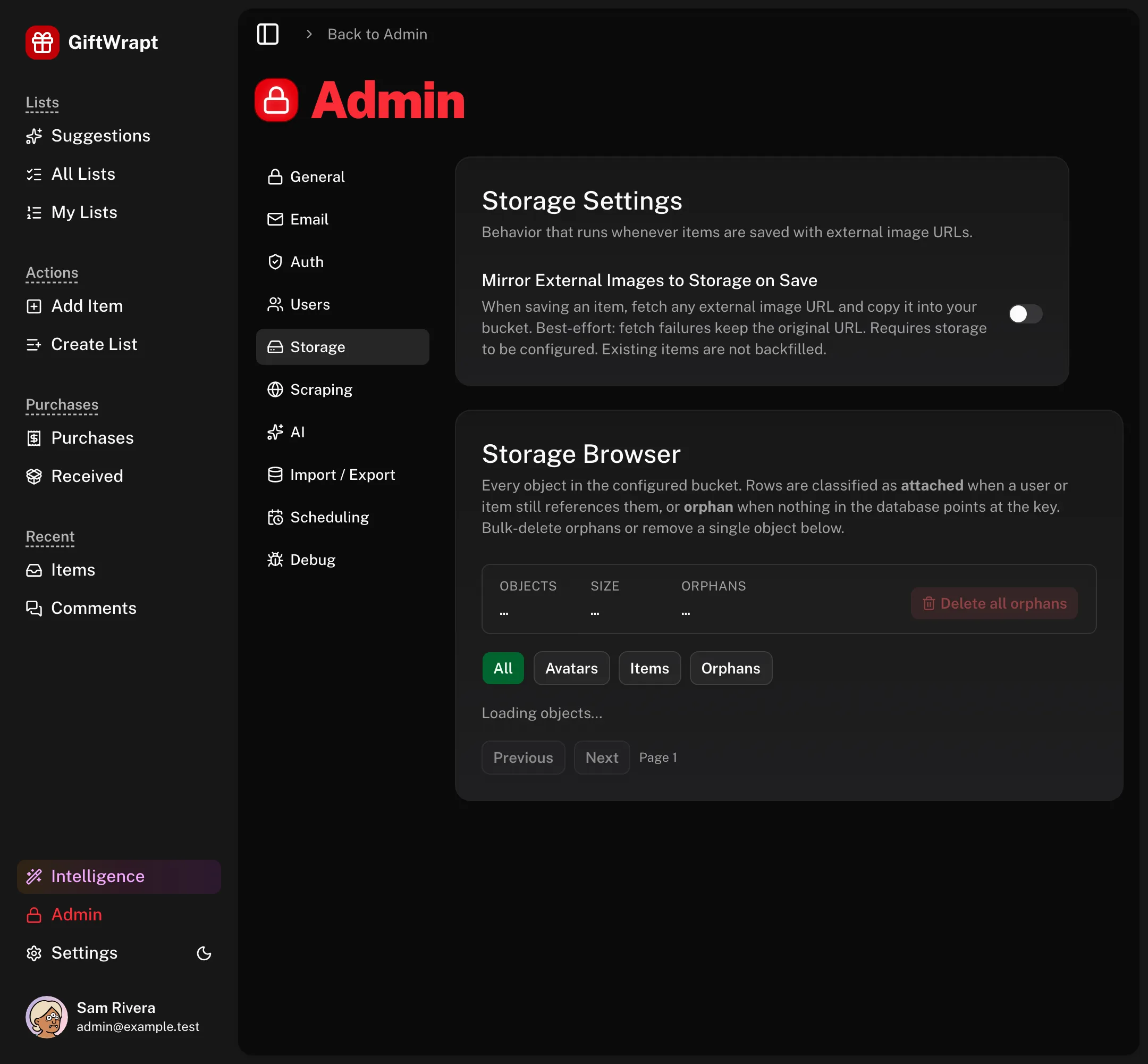 admin-storage dark