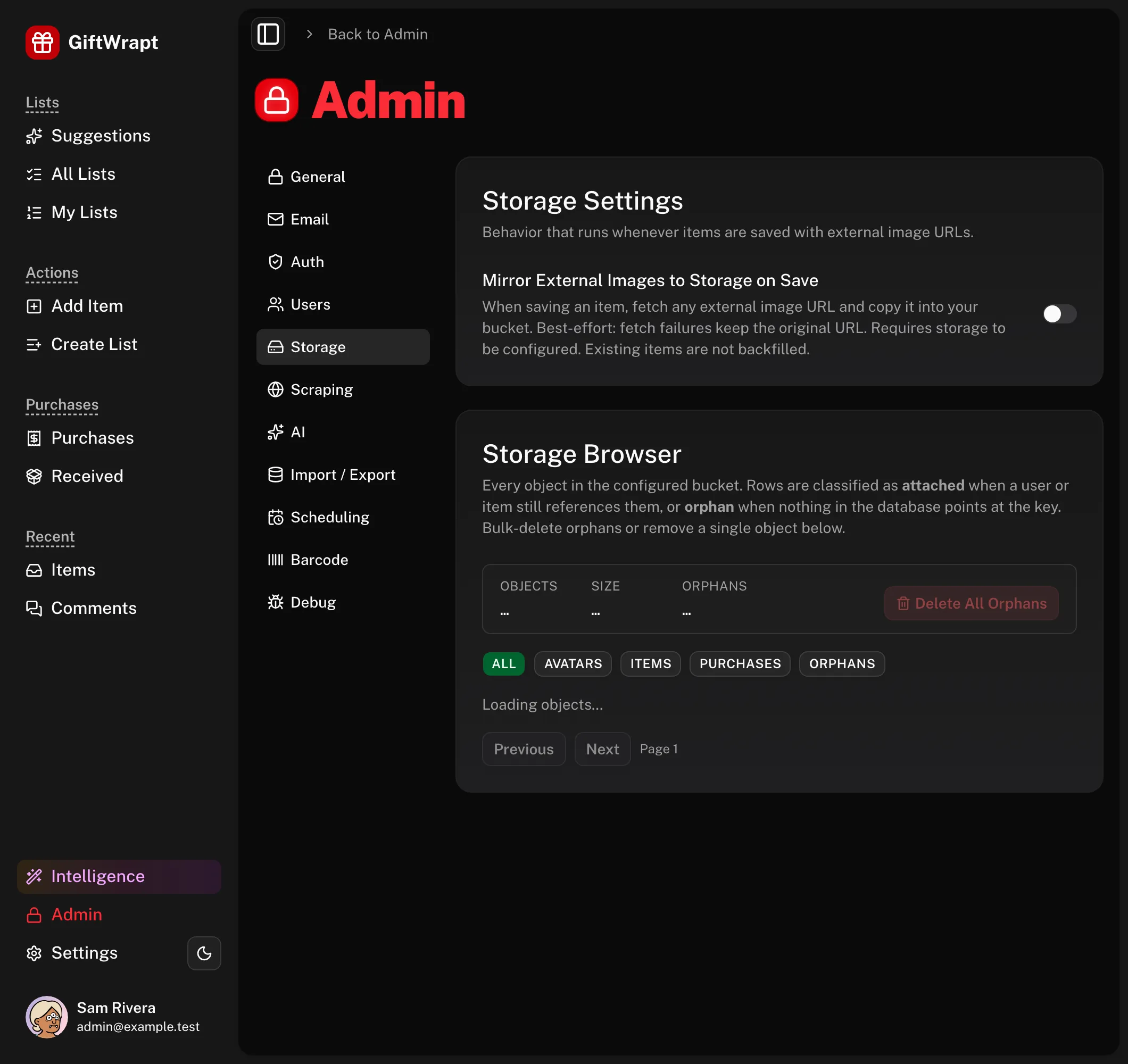 admin-storage dark