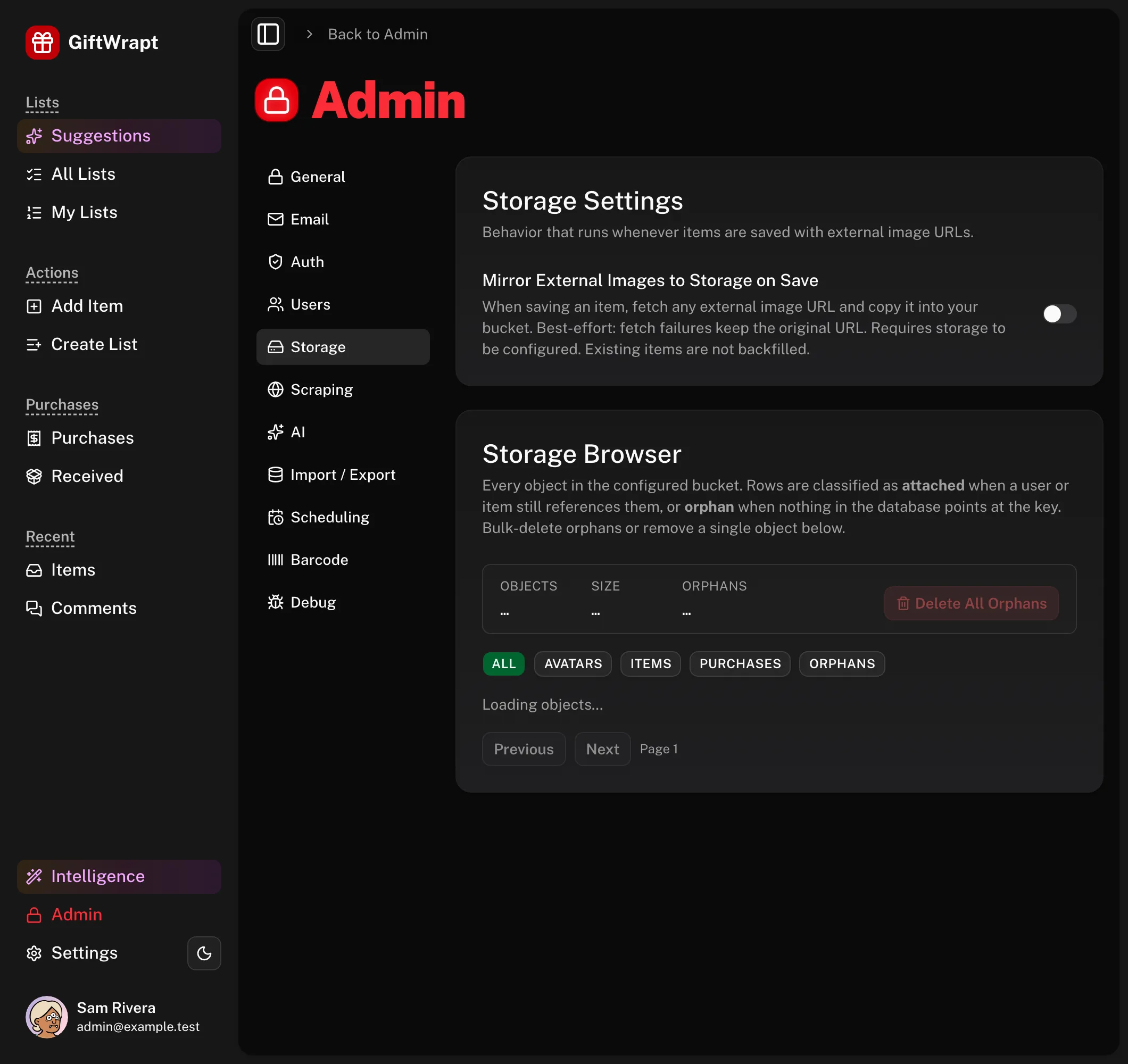 admin-storage dark