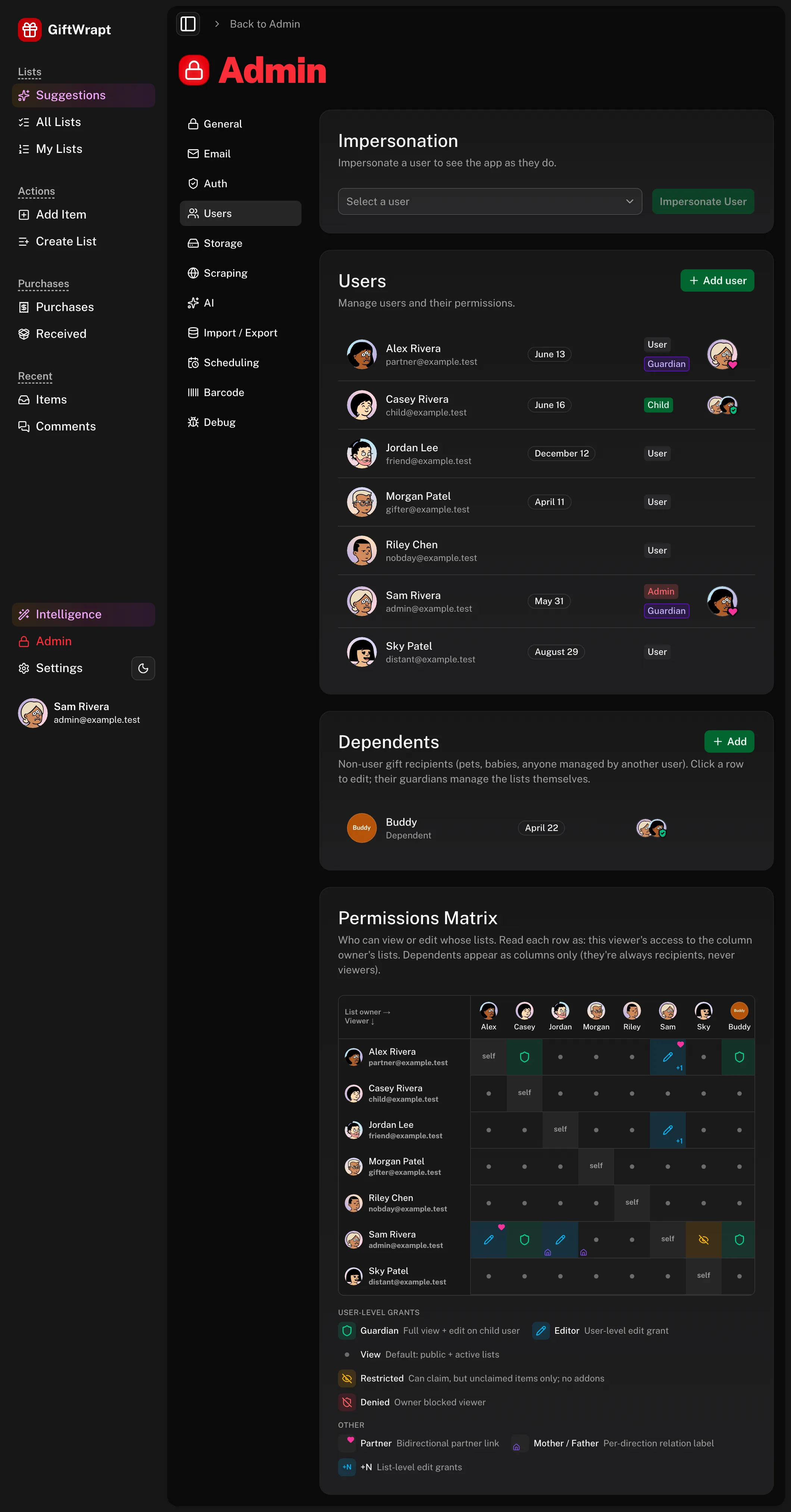 admin-users dark
