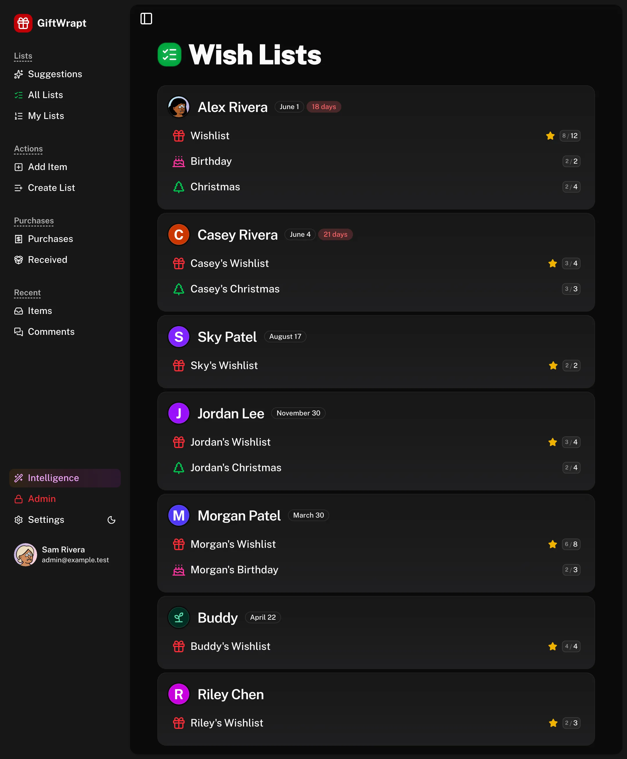 all-lists dark