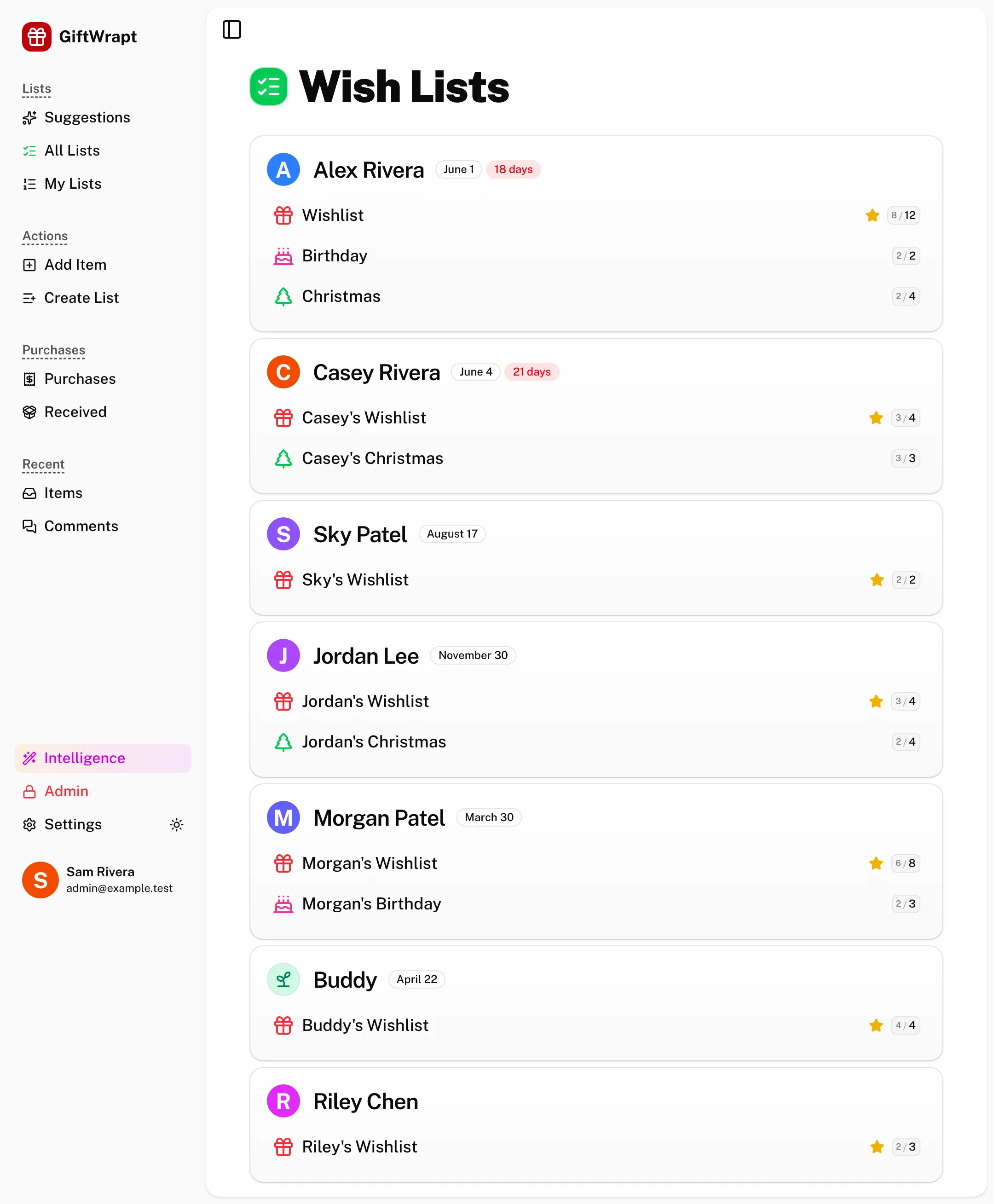 all-lists light