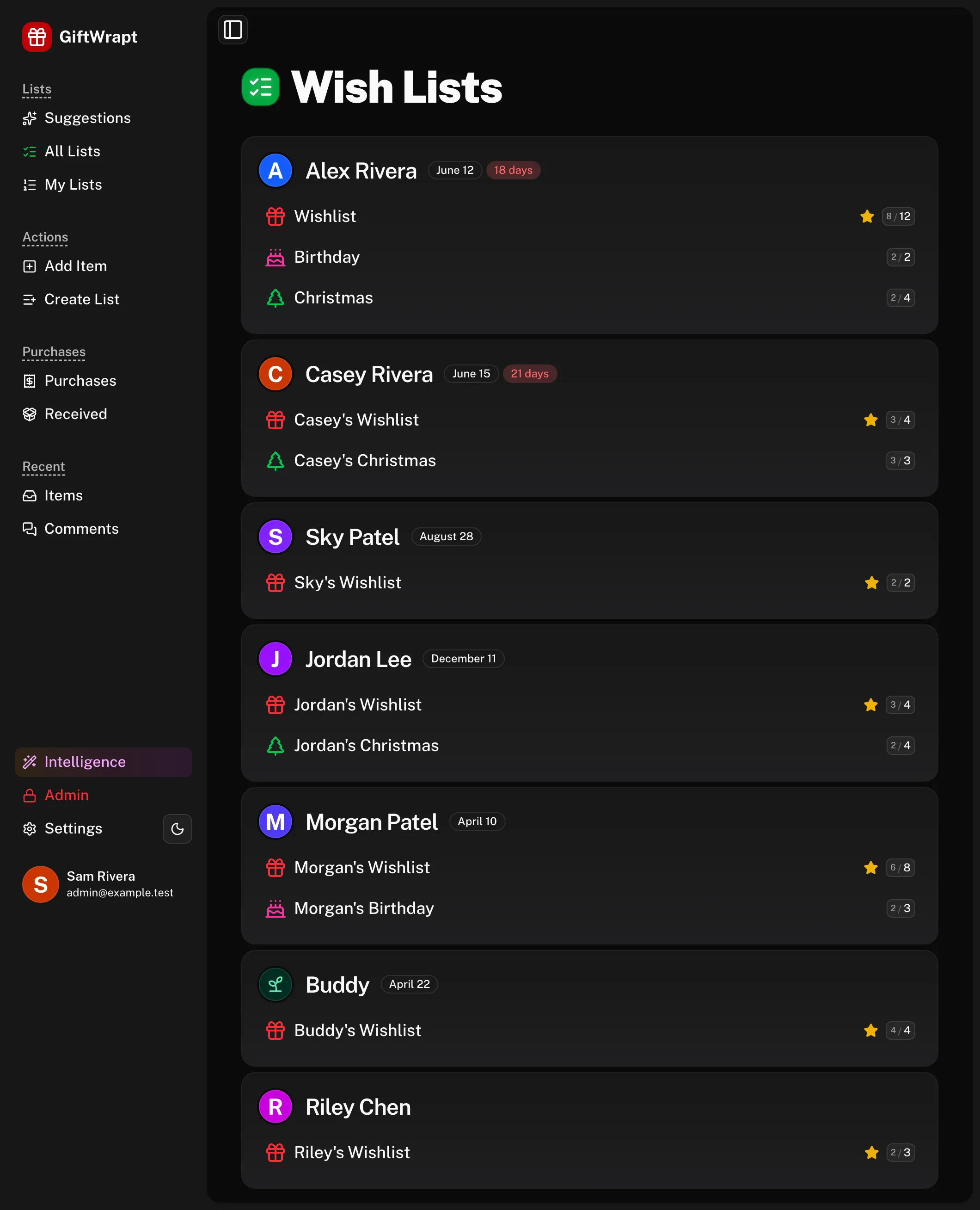 all-lists dark