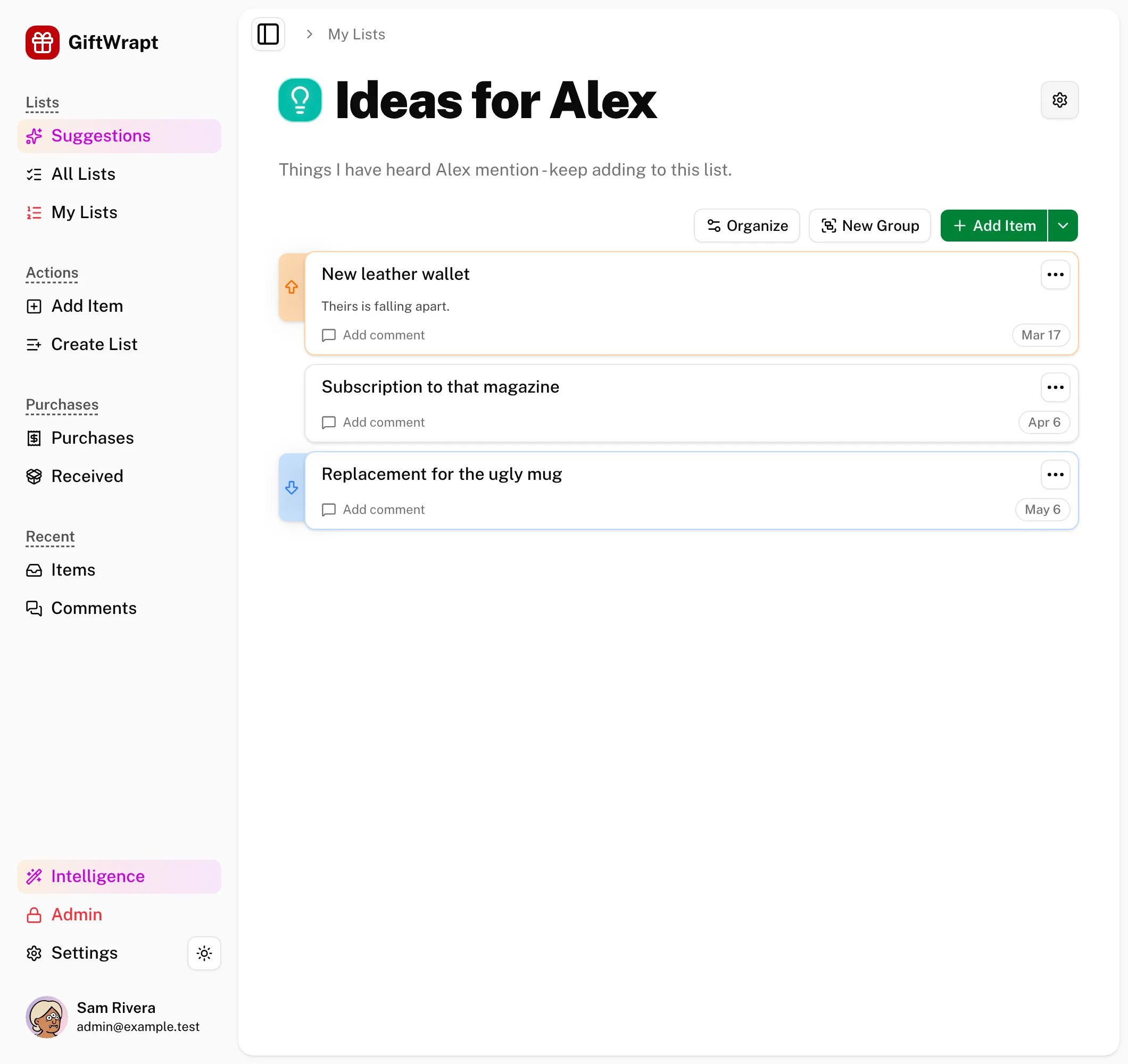 list-admin-ideas-for-partner light