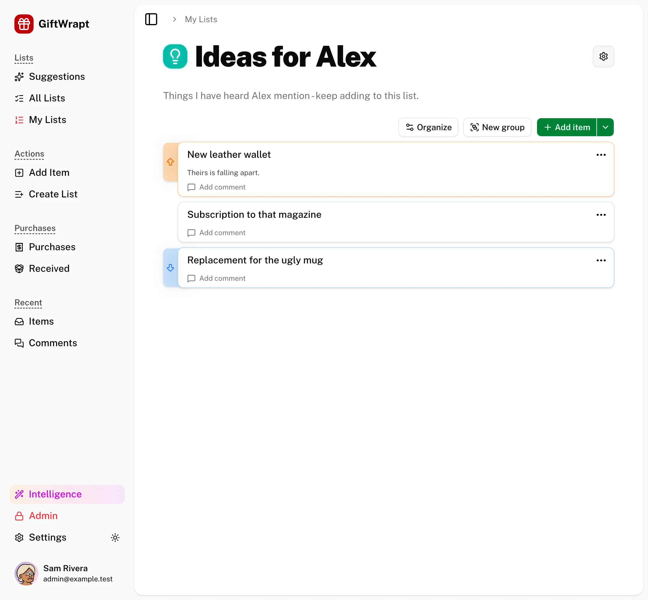 list-admin-ideas-for-partner light