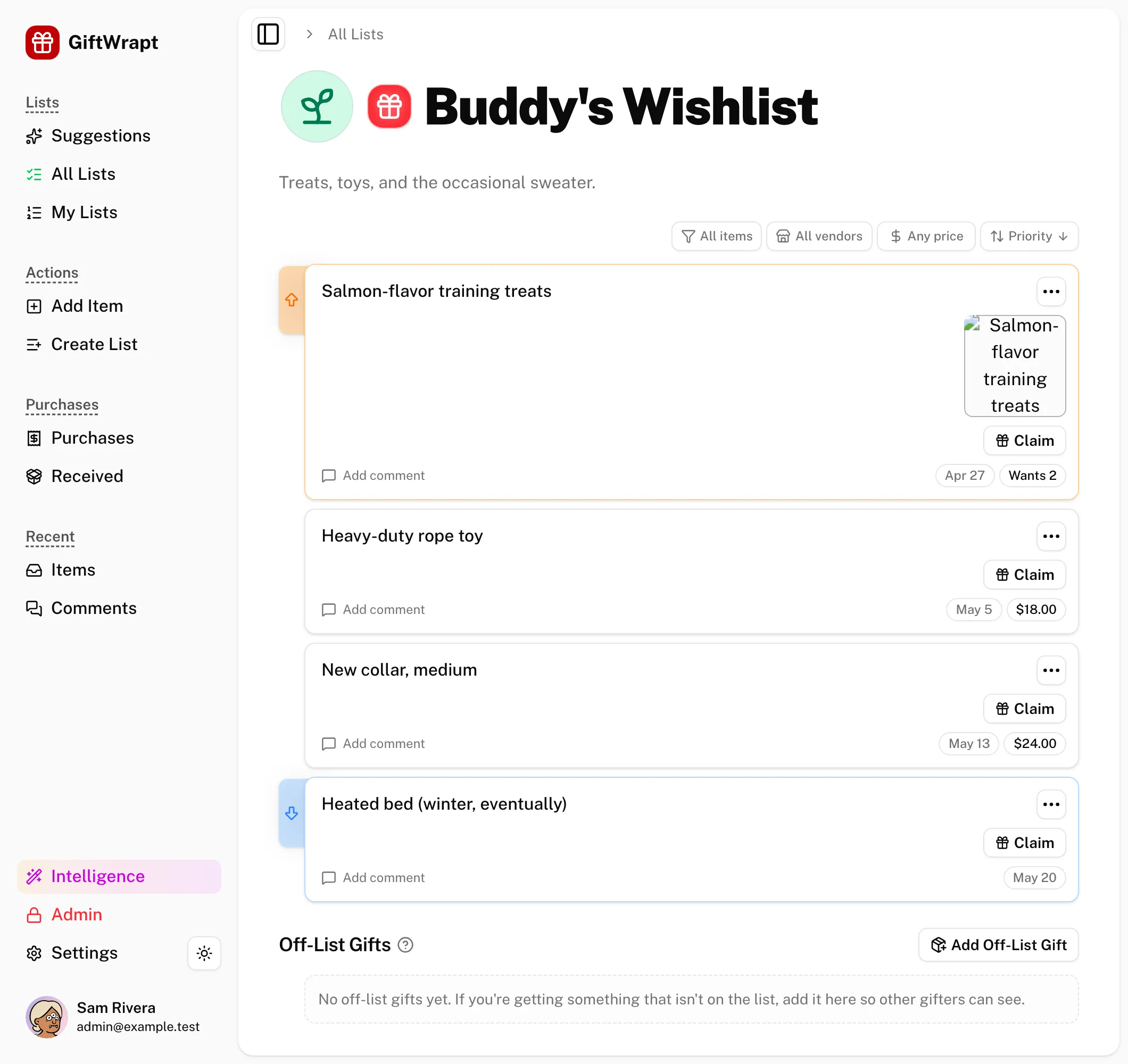 list-buddy light