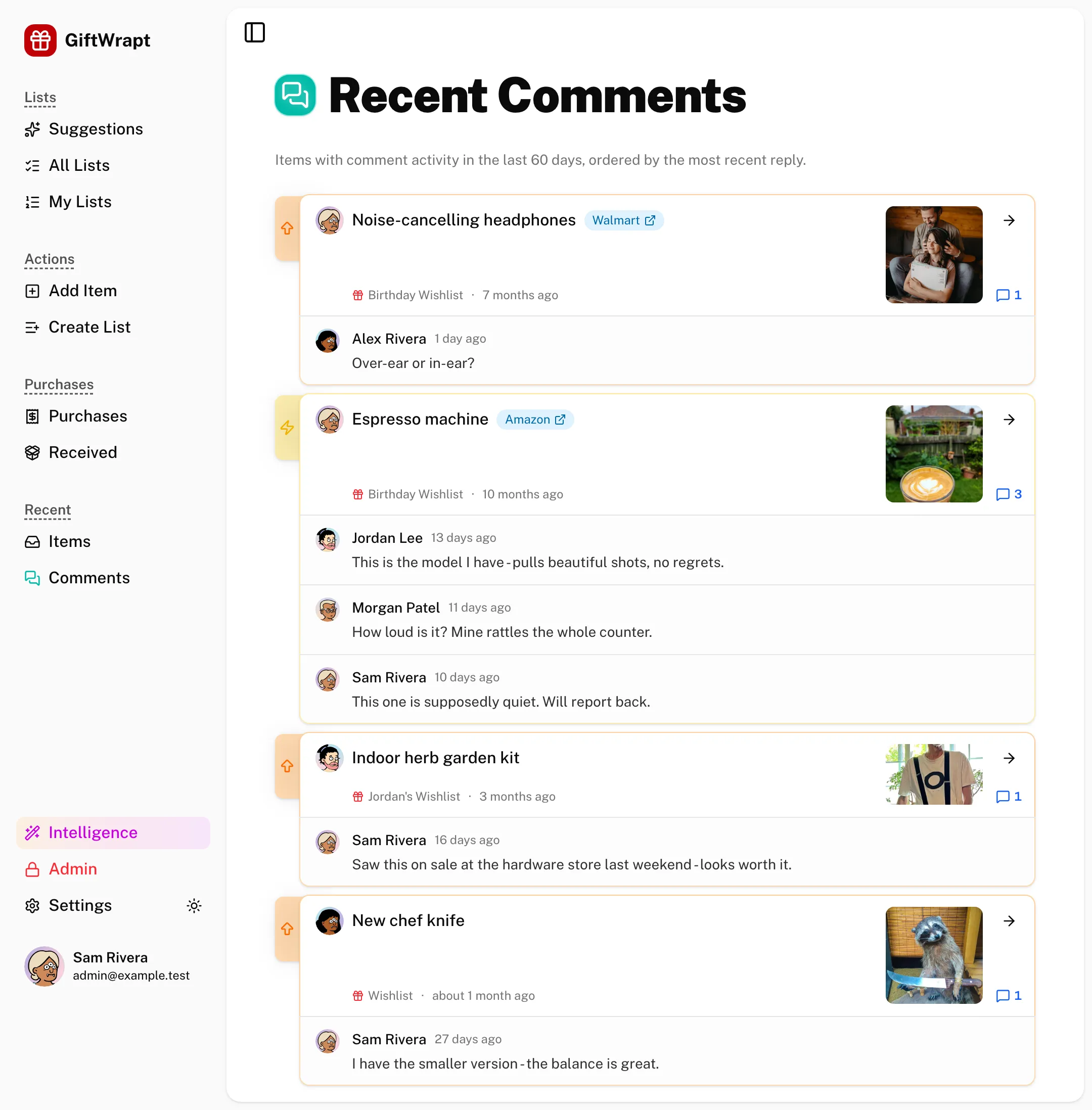 recent-comments light