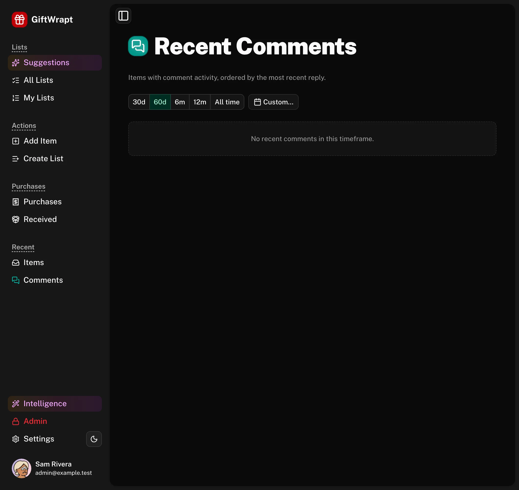 recent-comments dark