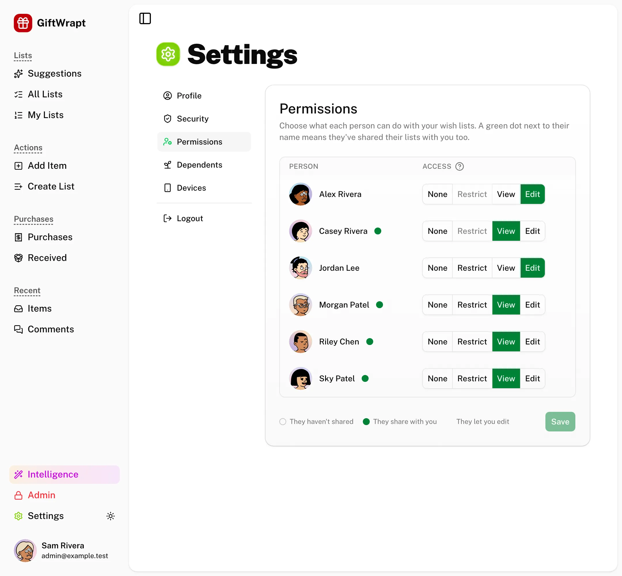 settings-permissions light