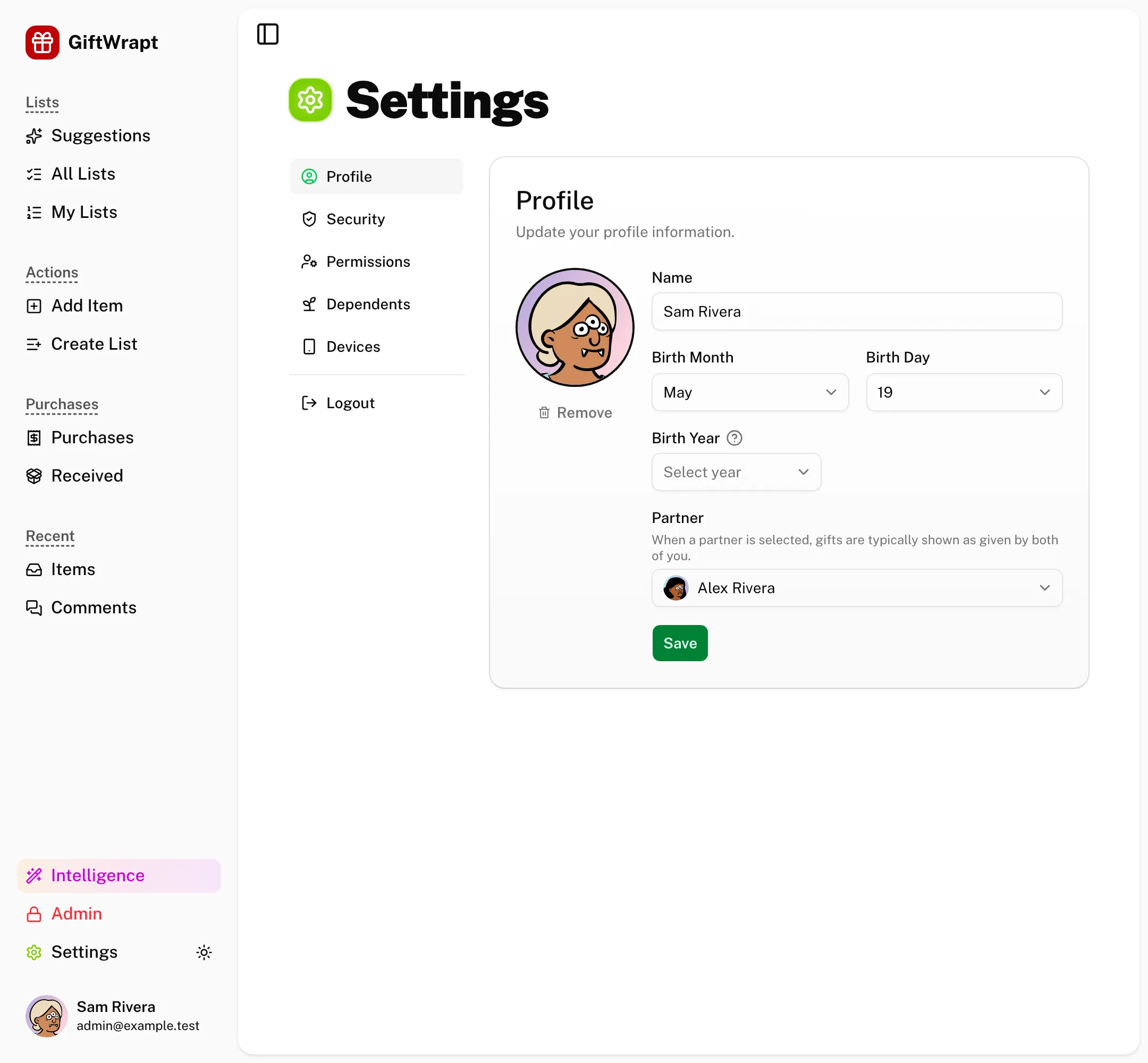 settings-profile light